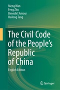 Cover: The Civil Code of the People's Republic of China - Springer