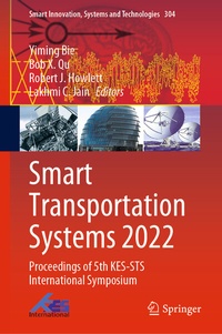 Enlarge image Cover: Smart Transportation Systems 2022 - Springer
