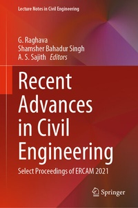 Enlarge image Cover: Recent Advances in Civil Engineering - Springer