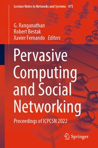 Enlarge image Cover: Pervasive Computing and Social Networking - Springer
