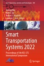 Cover: Smart Transportation Systems 2022 - Springer