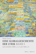 Bild: Eine Globalgeschichte der Lyrik - Brill Deutschland GmbH