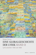 Bild: Eine Globalgeschichte der Lyrik - Brill Deutschland GmbH