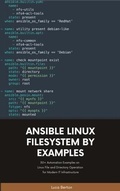 Cover: Ansible Linux Filesystem By Examples - Luca Berton