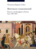 Cover: Matrimoni Rinascimentali - Viella