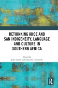 Cover: Rethinking Khoe and San Indigeneity, Language and Culture in Southern Africa - Routledge