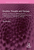 Cover: Emotion, Thought and Therapy - Routledge
