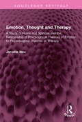 Cover: Emotion, Thought and Therapy - Routledge