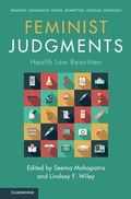 Cover: Feminist Judgments: Health Law Rewritten - Cambridge University Press
