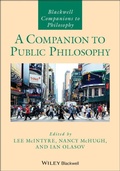 Cover: A Companion to Public Philosophy - Blackwell Companions to Philosophy