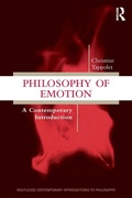 Cover: Philosophy of Emotion - Routledge
