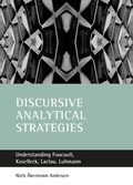Cover: Discursive analytical strategies - Policy Press