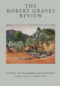 Cover: Robert Graves Review 2021: 1 - Robert Graves Society