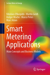 Enlarge image Cover: Smart Metering Applications - Springer