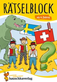 Abbildung von: Rätselblock ab 4 Jahre - Band 2 - Hauschka Verlag