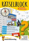 Bild: R&auml;tselblock ab 11 Jahre - Hauschka Verlag