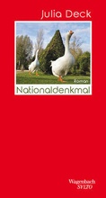Cover: Nationaldenkmal - Wagenbach