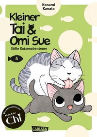 Abbildung von: Kleiner Tai & Omi Sue - Süße Katzenabenteuer 4 - Carlsen Manga