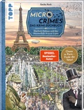 Cover: Micro Crimes. Das Krimi-Suchbuch. Sherlock Holmes und der Meisterdieb Ars&egrave;ne Lupin. Finde die Verbrecher im Chaos von Paris 1920 - frechverlag GmbH