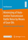 Cover: Minimizing of Automotive Transmission Rattle Noise by Means of Gear Oils - Springer Vieweg