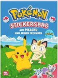 Cover: Pok&eacute;mon Activity-Buch: Stickerspa&szlig; mit Pikachu und seinen Freunden - Nelson