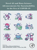 Cover: Novel AI and Data Science Advancements for Sustainability in the Era of COVID-19 - Academic Press