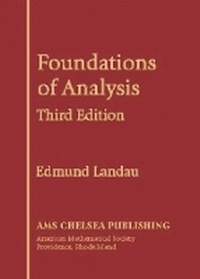 Enlarge image Cover: Foundations of Analysis - American Mathematical Society