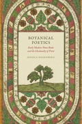 Cover: Botanical Poetics - University of Pennsylvania Press