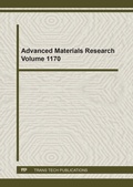 Cover: Advanced Materials Research Vol. 1170 - Trans Tech Publications Ltd
