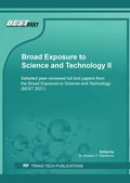Cover: Broad Exposure to Science and Technology II - Trans Tech Publications Ltd