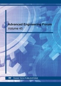 Cover: Advanced Engineering Forum Vol. 45 - Trans Tech Publications Ltd