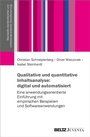Bild: Qualitative und quantitative Inhaltsanalyse: digital und automatisiert - Beltz eBook