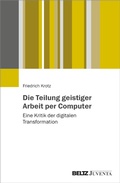Cover: Die Teilung geistiger Arbeit per Computer - Beltz eBook