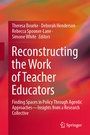 Cover: Reconstructing the Work of Teacher Educators - Springer
