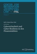 Cover: Cybersicherheit und Cyber-Resilienz in den Finanzm&auml;rkten - buch & netz