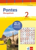 Cover: Pontes 2 Gesamtband (ab 2020) - &Uuml;bungsblock zum Schulbuch 2. Lernjahr - Klett
