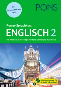 Abbildung von: PONS Power-Sprachkurs Englisch 2 - PONS Langenscheidt