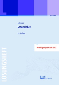 Abbildung von: Steuerlehre - Lösungsheft - NWB
