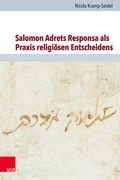 Cover: Salomon Adrets Responsa als Praxis religi&ouml;sen Entscheidens - Vandenhoeck & Ruprecht