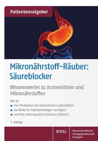 Abbildung von: Mikronährstoff-Räuber: Säureblocker - Wissenschaftliche Verlagsgesellschaft