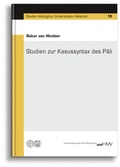 Cover: Studien zur Kasussyntax des Pali - Universit&auml;tsverlag Halle-Wittenberg