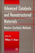 Cover: Advanced Catalysts and Nanostructured Materials - Academic Press