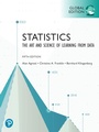 Cover: Statistics: The Art and Science of Learning from Data, Global Edition - Pearson Education Limited