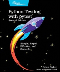 Enlarge image Cover: Python Testing with pytest - Pragmatic Bookshelf
