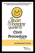 Cover: A Short & Happy Guide to Civil Procedure - West Academic Press