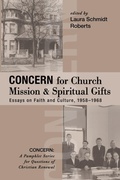 Cover: Concern for Church Mission and Spiritual Gifts - Wipf & Stock Publishers