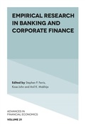 Cover: Empirical Research in Banking and Corporate Finance - Emerald Publishing Limited