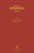 Cover: Advances in Applied Mechanics: Volume 37 - Academic Press