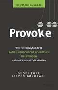 Cover: Provoke - deutsche Ausgabe - Wiley-VCH