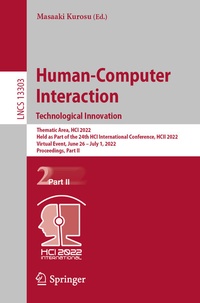Abbildung von: Human-Computer Interaction. Technological Innovation - Springer